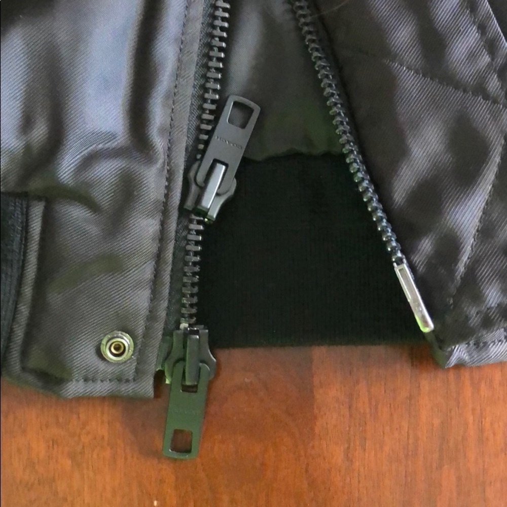 SALE⬇️ Men’s coach🆕XLblk bomber w/down lining NWT - Picture 8 of 8